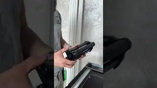 Роликовая подставка для торцевой пилы