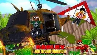 ROBLOX - JAIL BREAK UPDATE, TRIPLE BANK ROBBERY!!!