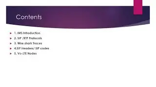 IMS & VOLTE course
