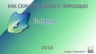 Как скачивать торрент-файлы с помощью клиента BitSpirit