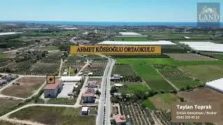 MANAVGAT/ EVRENSEKİ'DE 600 M2 ARSA