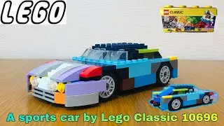 Lego Classic 10696 assembling to a sports car #206