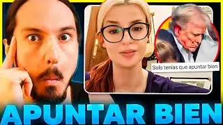 FEMINISTA sobre DONALD TRUMP: "Solo tenías que APUNTAR BIEN" (DEBATE)