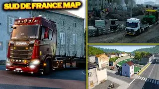 Sud de France Map Mod v1.7 By Charly For ETS2 1.47 | ETS2 1.47 MODS