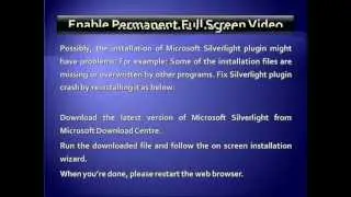 How To Fix Silverlight Plugin Crash
