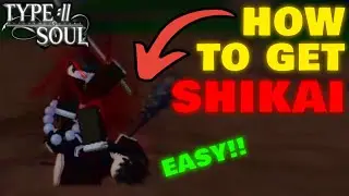 HOW TO GET SHIKAI | Type Soul Best Method To Cheese Shikai Boss EASY #typesoul