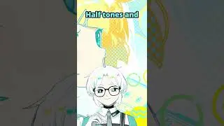 Things about my art style that just make sense to me! #shorts #vtuber #artist