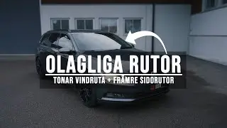 Hur jag tonar vindrutan & främre sidorutor