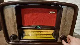 Радиоприёмник Ламповый  Балтика ЗИШ. После полной реставрации