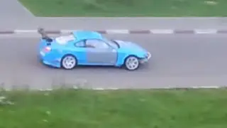 Дрифт с поломкой в конце