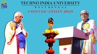 West Bengal Governor Keshari Nath Tripathi attends the Convocation Ceremony of Techno India Batch