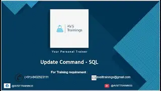 How to use update command in SQL Server