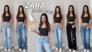 zara jeans try on haul *finding the best jeans* | Kim Mann