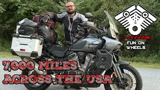 Unpacking a 7,000 Mile Motorcycle Trip