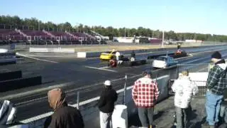 Sam's 3rd 13.9@102mph best run of the day.