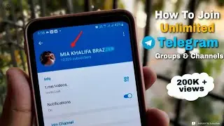 How To Join Unlimited Telegram Groups #Telegram