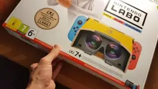 Nintendo Labo VR: Открываем картон