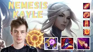 Nemesis Kayle Mid VS Talon (KR SERVER) Patch 11.17