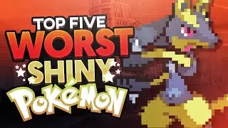 Top 5 Worst Shiny Pokemon