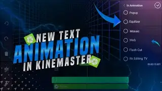Kinemaster new text animation || Text animation in kinemaster -4