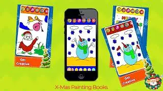 X-Mas Painting Books App