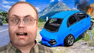 Я СЛОМАЛ МАШИНУ ЛЕСТЕРУ! (ГТА 5 МОДЫ Смешные Моменты)