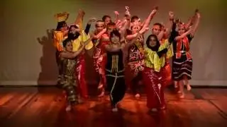OMSA Malam Malaysia 2016 - Against the Current Borneo Dance