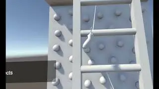 Unity VR Test - XR Toolkit Demo (Climbing Feature)