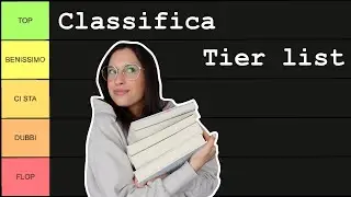 CLASSIFICO I LIBRI DEL 2023 | TIER LIST 📚
