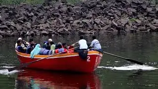 Boating at Saputara