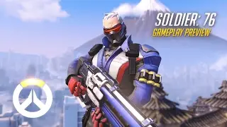 [RU] CS:GO Player plays Overwatch (Soldier-76)