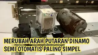 PALING SEDERHANA!!! CARA MERUBAH PUTARAN DINAMO SEMI OTOMATIS