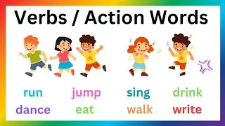 Verbs | English Verbs | Action Words | 