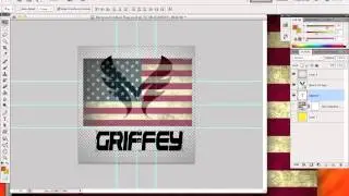 Photoshop tuts: Ep 1 - Putting a flag over a logo