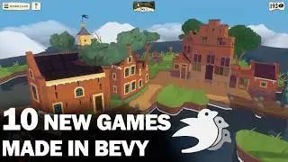 10 New Games Made in Bevy Game Engine