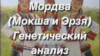 Мордва (Мокша и Эрзя) - генетический анализ (аутосомные данные G25)