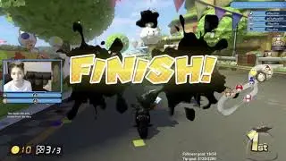 MK8DLX During the Sims 24 Hour Challenge