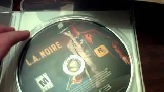 LA Noire unboxing