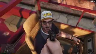 2minuites 43seconds of Trevor Swearing Michael