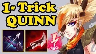 1-TRICK QUINN TOP IS ACTUALLY BUSTED | INSANE AUTO ATTACK | WHAT IS THIS DAMAGE?! S8 LOL 8.4