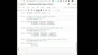 Creating Arrays from Scratch || Python || Numpy || Data Science || Machine Learning