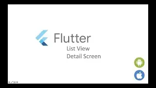 Flutter Tutorial for Beginners #20 - List View Detail Screen