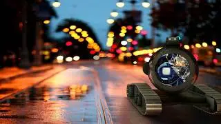 Cinema4D - Multi Pass render with Still image background