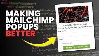 Transform Your Mailchimp Popup Form with These Easy DIY Fixes