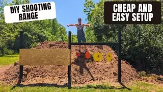 Building Your Own Shooting Range - Easy Setup and Steel Targets
