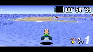 Full Lap | Koopa Beach 1 | Super Mario Kart