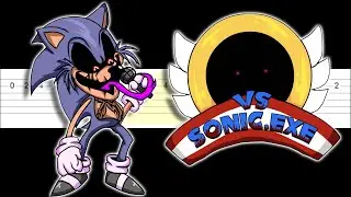 Vs Sonic.exe - Execution - Friday Night Funkin (Easy Guitar Tabs Tutorial)