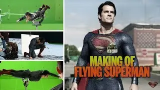 Man of Steel (2013) - Flying Superman - Before/After VFX