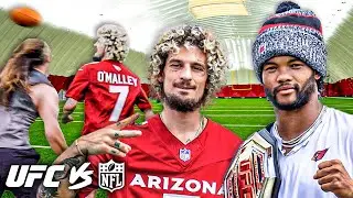 Suga Sean Runs Routes with NFL QB Kyler Murray