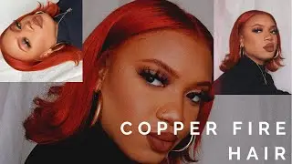 FAITH EVANS HAIR? COPPER FIRE HAIR TRANSFORMATION 🔥